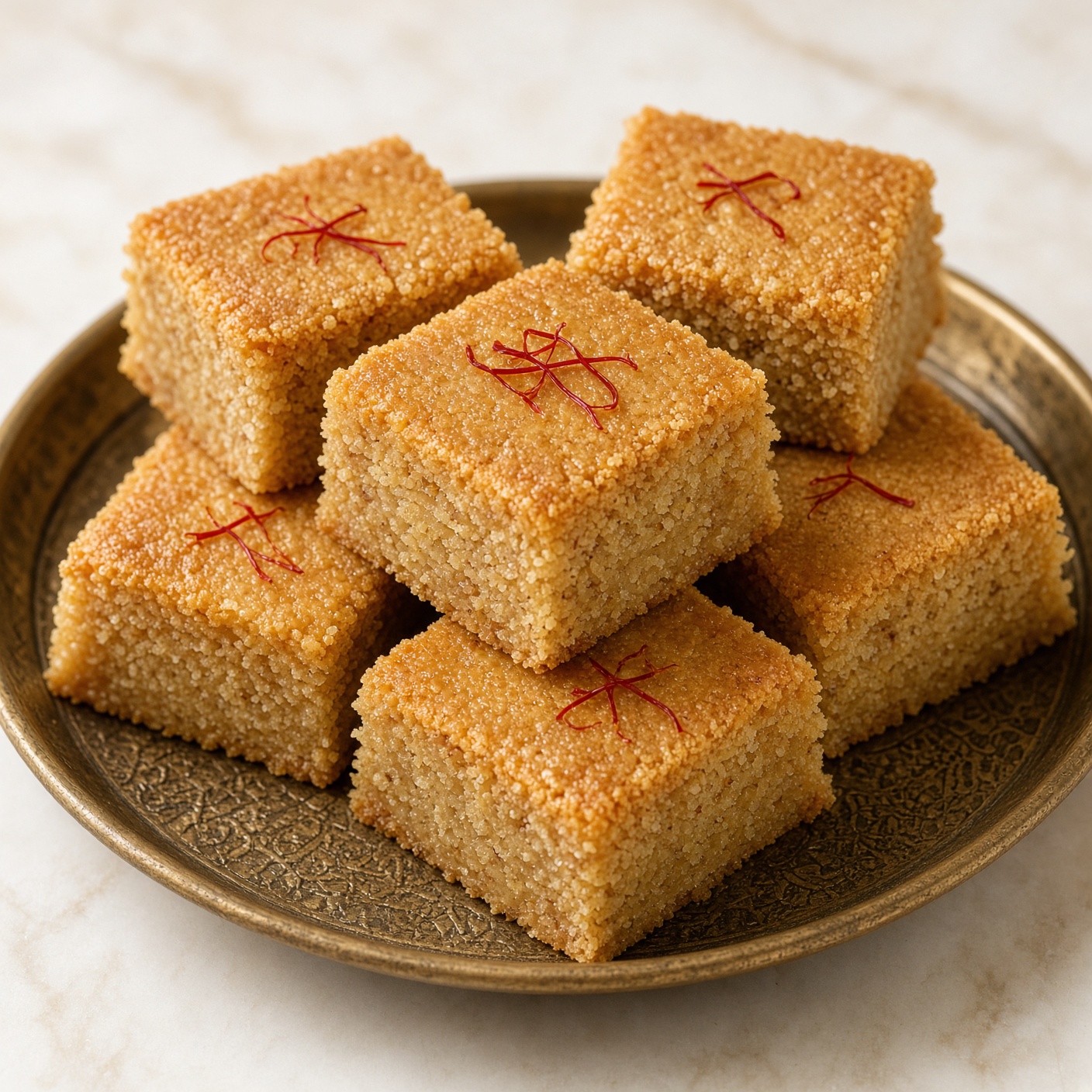 Saffron Mysore Pak